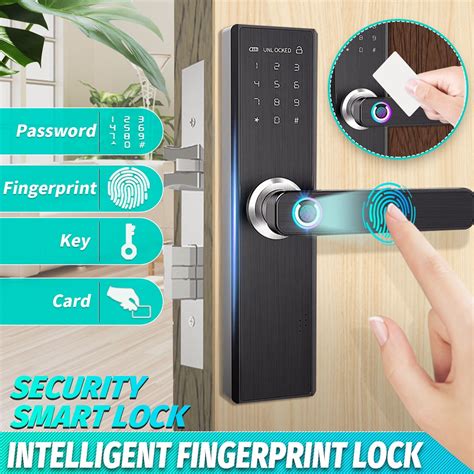 smart lock with id cards|smart locks for panic door.